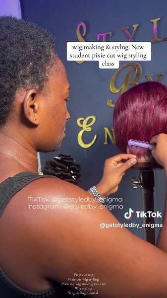 Pixie Cut Wig Styling Tutorial for Beginners