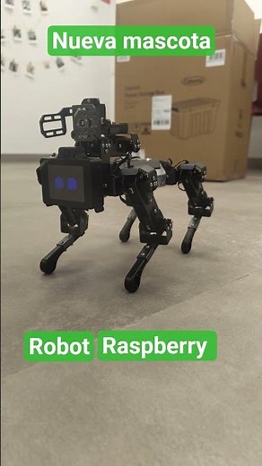 Mi nueva MASCOTA inteligente: Robot con Raspberry Pi 💻✨ #tecnologia #xgo #robot