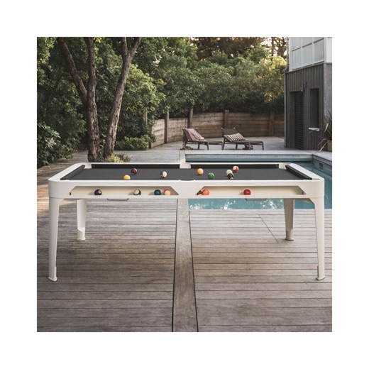 Billard Hyphen Blanc Indoor & Outdoor - Convertible en table | Cornilleau