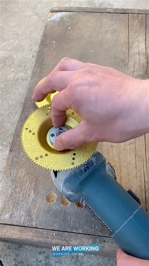 🟡 Vacuum Brazed Cutting & Grinding Disc