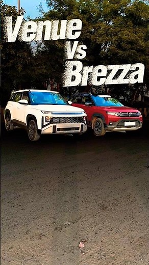 Venue बड़ी या Brezza😱| Hyundai Venue 2025 Vs Brezza | Hyundai venue vs Maruti brezza 2025 | Brezza