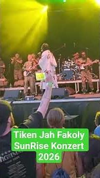 Tiken Jah Fakoly, Sunrise Festival Juli 2026