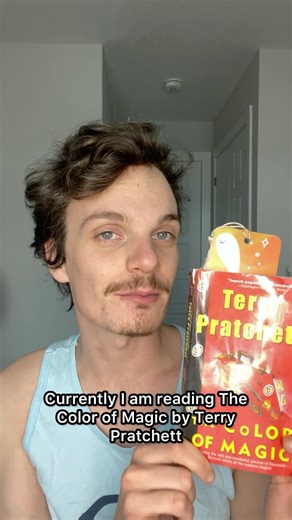 The Color of Magic by Terry Pratchet #book #fyp #shorts