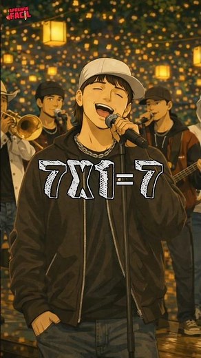 THIS IS HOW YOU LEARN the 7 times table 😎 | Educational Rhythm Ballad