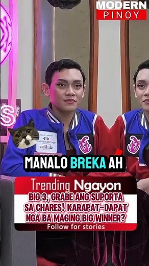 CharEs deserving maging Big Winner? 🤔 #chares #PBB #bigwinner #viral #modernpinoynow