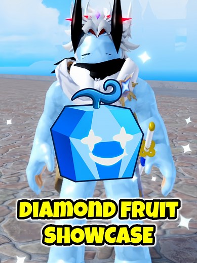 Diamond Fruit Showcase in Blox Fruits Gameplay