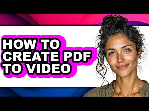 How to Create Pdf to Video - Step by Step