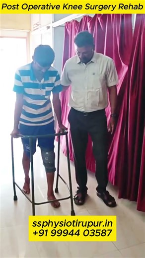 Full Weight Bearing Walking | Post- Op Knee Surgery Rehab | மூட்டு அறுவை சிகிச்சை பின் நடை பயிற்சி