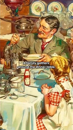 "A Good Table Is An American Tradition" #art #painting #history