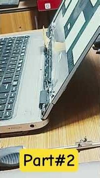 Part#2 Hp probook 650g2 led remove