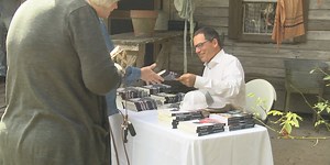 Ernest Hemingway’s grandson John visits Marjorie Kinnan Rawlings State Park