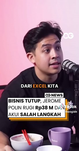 Jerome Polin Rugi Rp38 M Bisnis Menantea