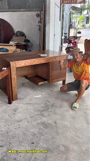 Bàn làm việc giấu Tiền Vàng Kín Đáo #banlamviec #bànlàmviệc #video #furniture #videos
