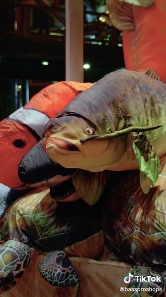 Fishing at Bass Pro Shop with Jeff