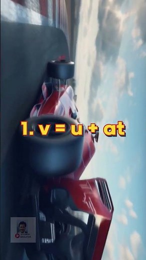 Equations of uniform accelerated motion 🔥 Kinematics #physics #physicsfun #jeephysics #neet2024 #nda