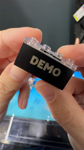 The Verge on Instagram: "Lego’s Smart Brick is smarter than we thought. At CES 2026, we saw how these tiny computers — filled with tech, including NFC, mesh networking, and wireless charging — can unlock all kinds of proximity-based play. They’ll ship first in three Lego Star Wars sets on March 1st, but the company clearly has more ideas… #ces2026 #ces #lego #legobrick"