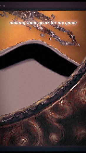 a small mechanism at the bottom of this gauge controls the motion of the needle #pixelart #indiegamedev #handdrawn #digitaldrawing #nostalgiagame #indiegames