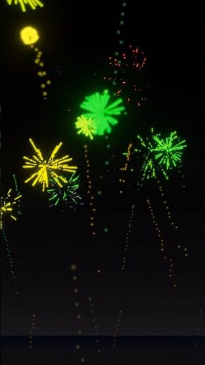 Fireworks Made in Unity