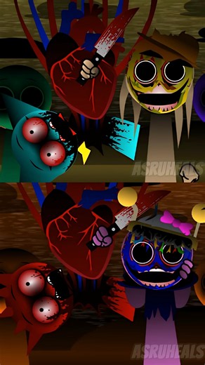 Incredibox Sprunki Shifted Pepper's Take Vs New Reversed Version