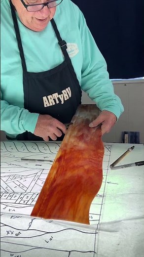 How to Cut Stained Glass Using Grozer Pliers to Start the Run and Break the Glass Safely