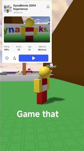 2004 Roblox game !!