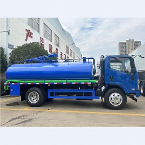 [Hot Item] Japan Engine Isuzu 8cbm Septic Tank Fecal Suction Truck 8000L Vacuum Toilet Sucking Vehicle