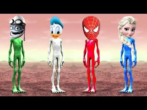 Alien dance VS Funny alien VS Dame tu cosita VS Funny alien dance VS Green alien dance VS Dance song