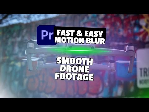 Smooth Drone Footage in Premiere Pro - EASY Tutorial!