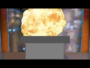 Muppet News Flash - Reporters Blowing Up - Archibald Style