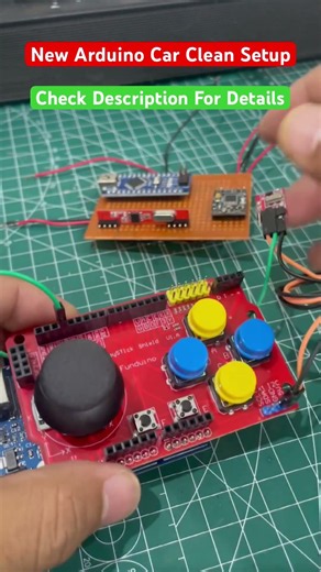 🚗 Wireless Arduino RC Car Using 433MHz + Joystick | DIY Robot Car #electronics #arduino #rccar
