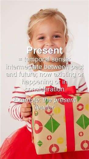 Word of the Day: Present #Shorts