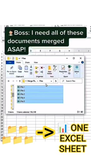Stop Copy-Pasting! Merge Multiple Excel Files Instantly