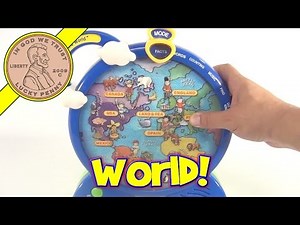 Kids Around The World See 'n Say Lenticular 3D - China, India, Russia, Germany, 2000 Mattel Toys