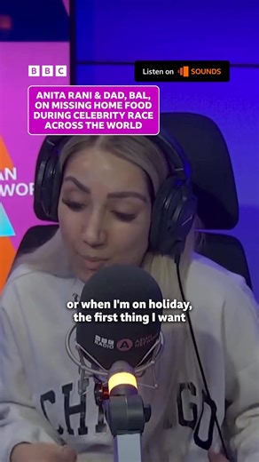 Not the thought of mum’s cooking being the main thing that got Anita Rani and her dad through Celebrity Race Across The World 😭👏🏽 Listen back to their chat with Nikita Kanda for Asian Network Breakfast on BBC Sounds 🎧 #CelebrityRaceAcrossTheWorld #CRATW #AnitaRani #BalvinderSinghNazran Four celebrity pairs, numerous countries, zero VIP treatment. With no phones or flights allowed, famous faces and family pairs take on a race across the world - by any means necessary. | BBC One