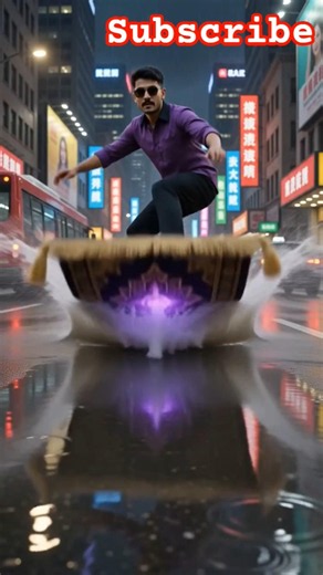 Make me fly on a magic carpet weaving through city traffic