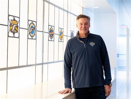 Goodyear CEO Mark Stewart has settled into Akron. Here's the view from president's perch