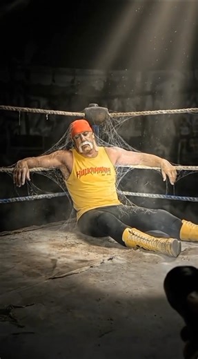 POV: You’ve Entered an Abandoned WWE Arena 😱🏟️ #shorts #wwe #wwewrestler #hulkhogan