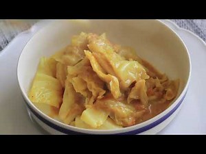 Tasty Cabbage Curry Recipe | Indian Cuisine
