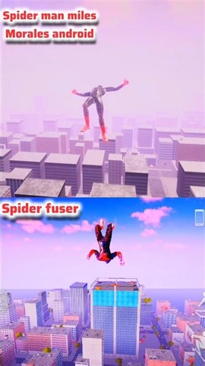 Spider Fuser vs Spider-Man Miles Morales 🕷️⚡ Programmable Matter Suit #spiderman