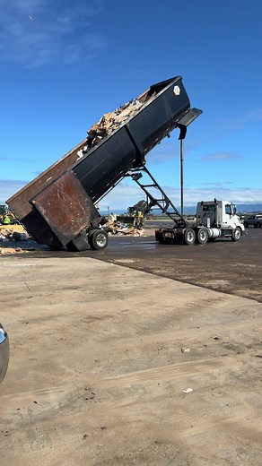 Dump Truck Stuck in Water: Biggest Dump Truck & Junk Removal Business