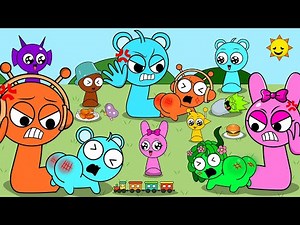 Sprunki But Dad Is Angry | Part [01 ~ 20] | Compilation | Sprunki Funny Animation | @Lazy Fighter