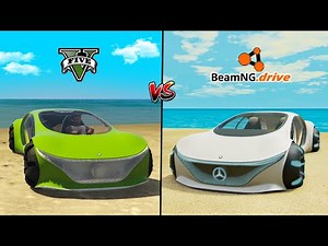 Gta 5 Mercedes-benz Vision Avtr Car Vs Beamng.drive Mercedes-benz Vision Avtr | Which Is Best?