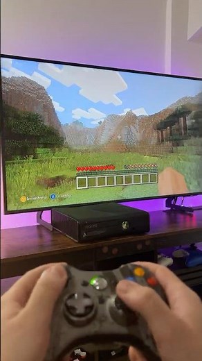 ⛏️ Minecraft on the Xbox 360 — Cozy Blocky Adventures