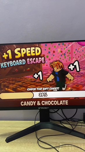 The newest codes in 1 Speed Keyboard Escape are absolutely insane #robloxx #robloxfy #SpeedKeyboardEscape #foryoupage #secretlokki