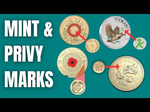 All you need to KNOW about MINT and PRIVY Marks and COUNTERSTAMPS on coins