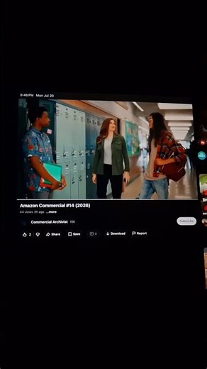 Amazon back to school tv commercial 2026