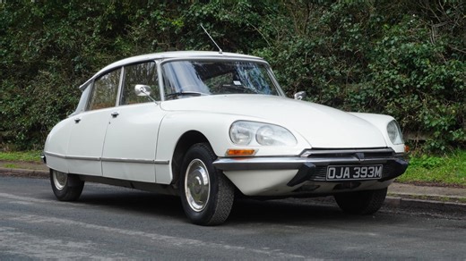 1973 Citroen DS White Manual, 4 speed Right Hand Drive in...