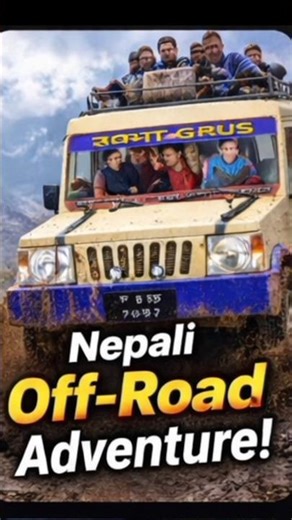 Nepali offroad adventure road 😳😱 #shortsfeed #bussimulatorindonesia #games #trending #april #top