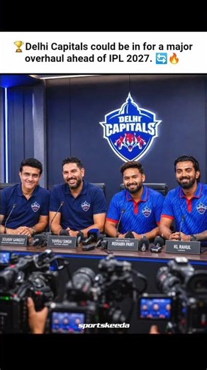 🏆Delhi Capitals could be in for a major overhaul ahead of IPL 2027. 🔄🔥 #cricket #ipl2027 #shorts