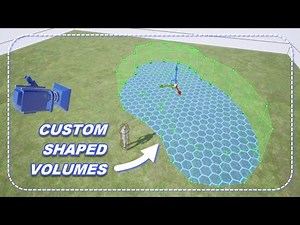 Custom Volume Shapes; UNREAL ENGINE